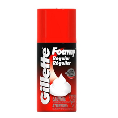 GILLETTE SHAVING FOAM REGULAR